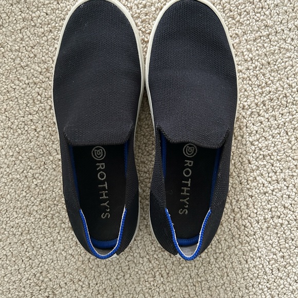 Rothy’s original Slip on Sneaker- Black 7.5 - Picture 5 of 6